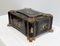 Large Napoleon III Japonaiserie Wooden Box Painted Black, Mid-19th Century 3