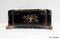 Large Napoleon III Japonaiserie Wooden Box Painted Black, Mid-19th Century 27