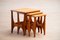 Scandinavian Teak Nesting Coffee Tables, Set of 3 2