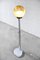 Vintage Italian Murano Glass & Chrome Floor Lamp from Mazzega, 1970s, Imagen 3