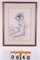 Handmade Drawing or Sketch, Nude Woman, 1960s 8