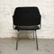 Space Age Black Leather Armchair, 1970s, Image 5