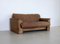 Vintage Buffalo Neck Leather Sofa from Leolux, Imagen 16