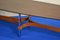 Mid-Century Rosewood and Chromed Oval Coffee Table by Guglielmo Ulrich 4