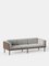 Cut Grey Sofa by Meghedi Simonian for Kann Design 1