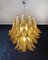 Vintage Italian Caramel Murano Glass Chandelier from Mazzega, 1970s 37