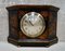 Art Deco Chinoiserie Black Mantel Clock 1