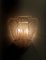 Italian Murano Glass & Brass Wall Light by Novaresi 7