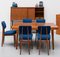 Extendable Dining Table and 5 Chairs by Pierre Guariche for Mai, Set of 6 3