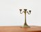 Vintage Brutalist Bronze Candleholder 16