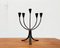 Vintage Brutalist Metal Candleholder 1