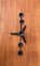 Vintage Brutalist Metal Candleholder 18