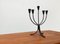 Vintage Brutalist Metal Candleholder 3