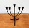 Vintage Brutalist Metal Candleholder 4