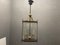 Large Bronze Pendant Light, 1930s, Immagine 3