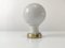 Porcelain Staircase Ball Finial, 19th Century, Immagine 1
