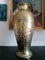 Vintage Boho Chic Brass Yokai Vase, Imagen 1