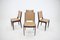 Teak & Leather Dining Chairs from Johannes Andersen, 1960s, Set of 4 2