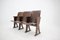 Czech Cinema Benches, 1960s, Set of 3, Image 5