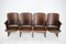Czech Cinema Benches, 1960s, Set of 4, Image 3
