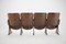 Czech Cinema Benches, 1960s, Set of 4 10