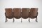 Czech Cinema Benches, 1960s, Set of 4, Immagine 10