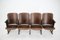 Czech Cinema Benches, 1960s, Set of 4 4