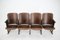 Czech Cinema Benches, 1960s, Set of 4, Immagine 4