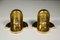 Cubistic Brass Wall Lamps, 1920s, Set of 2, Image 10