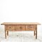 Antique Elm Console Table, Image 1