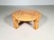 Tavolino da caffè in legno di pino massiccio, anni '70, Immagine 1