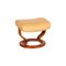 Beige Leather Stressless Orion Armchair 14