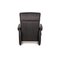 Black Leather Ergoline Armchair from Himolla 12