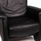 Black Leather Ergoline Armchair from Himolla, Immagine 4