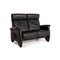 Black Leather Ergoline Sofa from Himolla 9