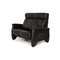 Black Leather Ergoline Sofa from Himolla, Immagine 3