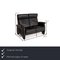 Black Leather Ergoline Sofa from Himolla, Immagine 2