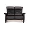 Black Leather Ergoline Sofa from Himolla 10