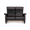 Black Leather Ergoline Sofa from Himolla, Image 10