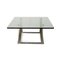 Glass & Silver Coffee Table from Rolf Benz 4