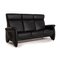 Black Leather Ergoline Sofa from Himolla 8