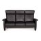 Black Leather Ergoline Sofa from Himolla 9