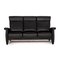 Black Leather Ergoline Sofa Set from Himolla, Set of 3 5