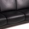 Black Leather Ergoline Sofa Set from Himolla, Set of 3 7