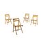 Folding Chairs from Zanotta, Set of 4, Image 1