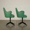 Chaises Pivotantes, 1950s, Set de 2 3