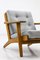 Lounge Chair and Ottoman by Hans J. Wegner For Getama 7
