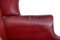 Mid 20th Century Leather Wingback Armchair, Image 8