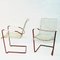 Swedish Vintage Garden Set with Table and Lounge Chairs from Grythyttan Stålmöbler, 1950s, Set of 3 7