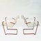 Swedish Vintage Garden Set with Table and Lounge Chairs from Grythyttan Stålmöbler, 1950s, Set of 3 6